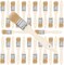 Chip Brush 1inch Bulk 24Ea Disposable Paint Brushes Cheap Natural Bristle Paint Brushes for Glue, Varnish,Wood Stain,Furniture Paint Brush,Painting Walls